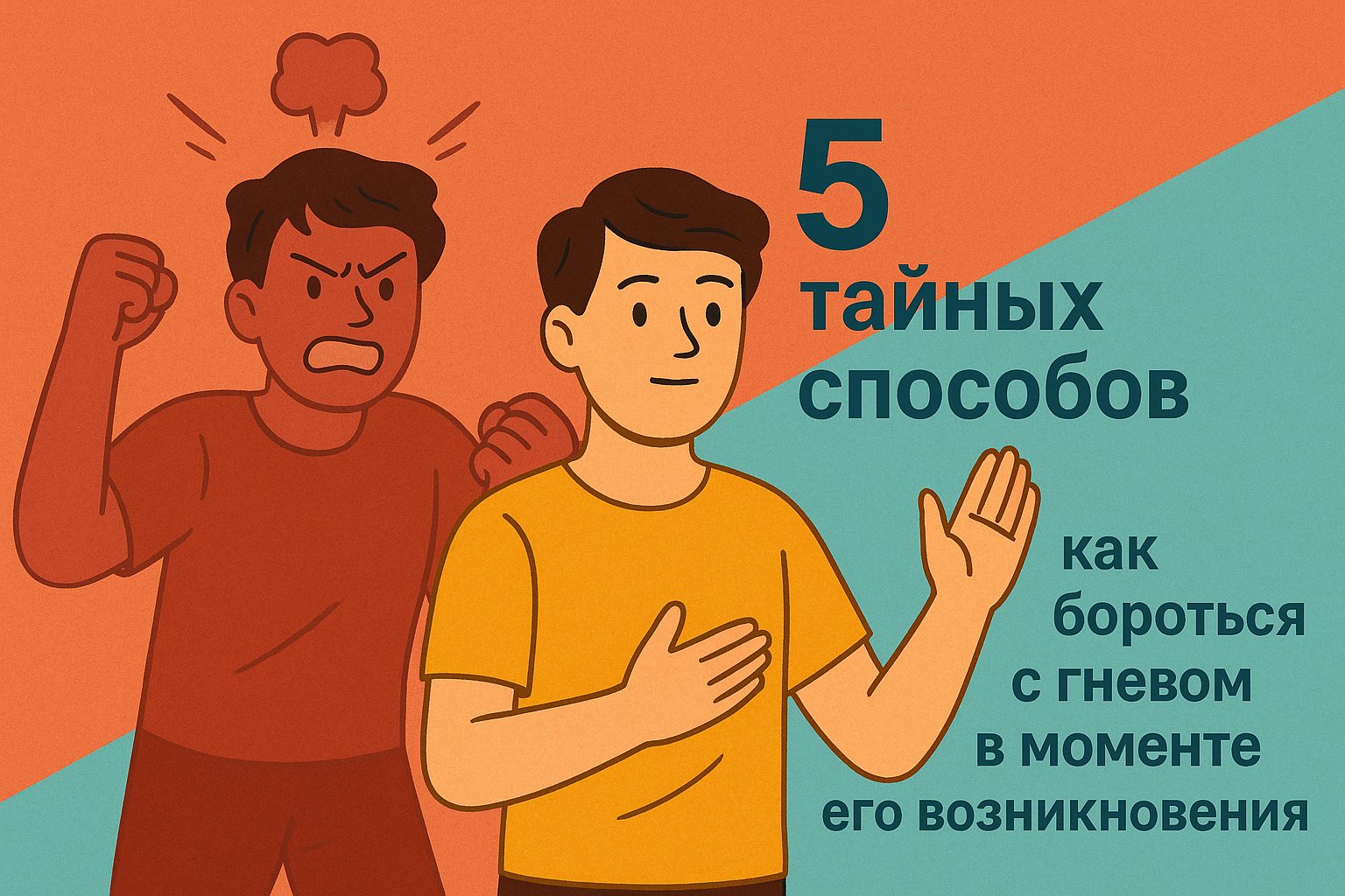 как бороться с гневом