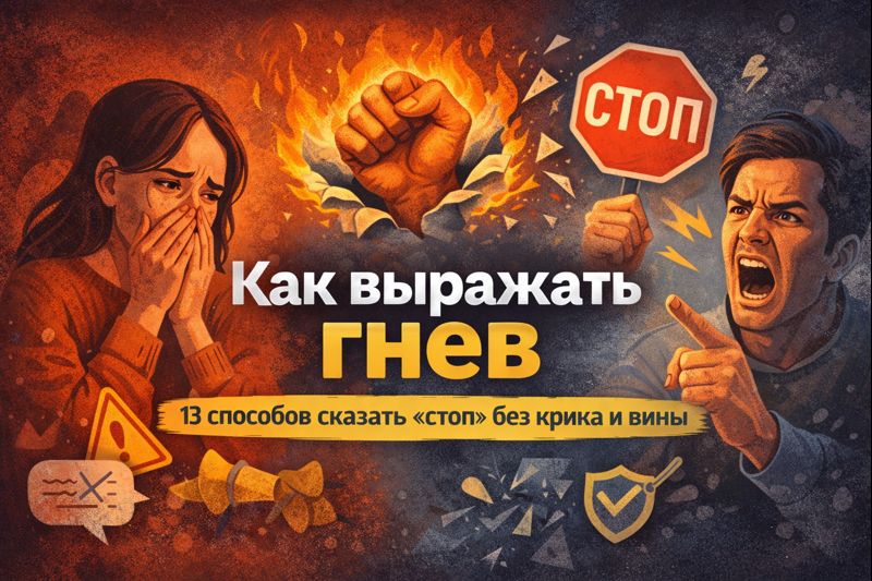 Как выражать гнев