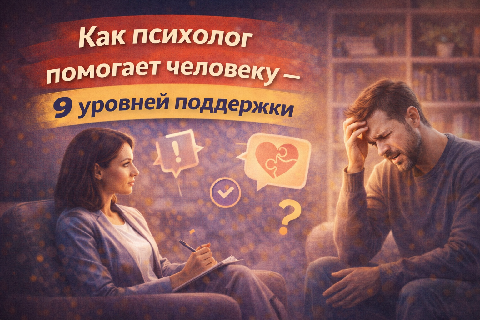 Как психолог помогает человеку