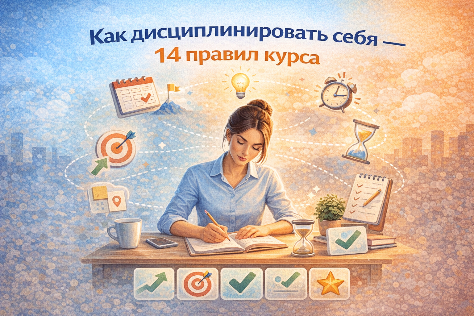 как дисциплинировать себя