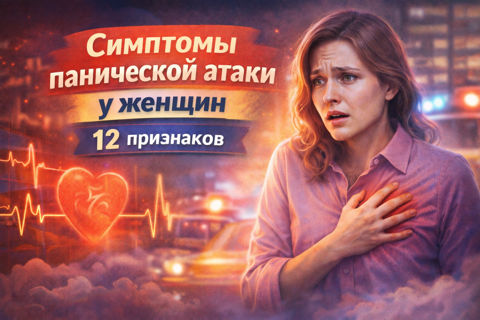 симптомы панической атаки у женщин